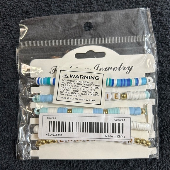 New! Taylor Swift Swiftie Eras Tour Beaded Bracelets Set of 5 - Picture 6 of 9